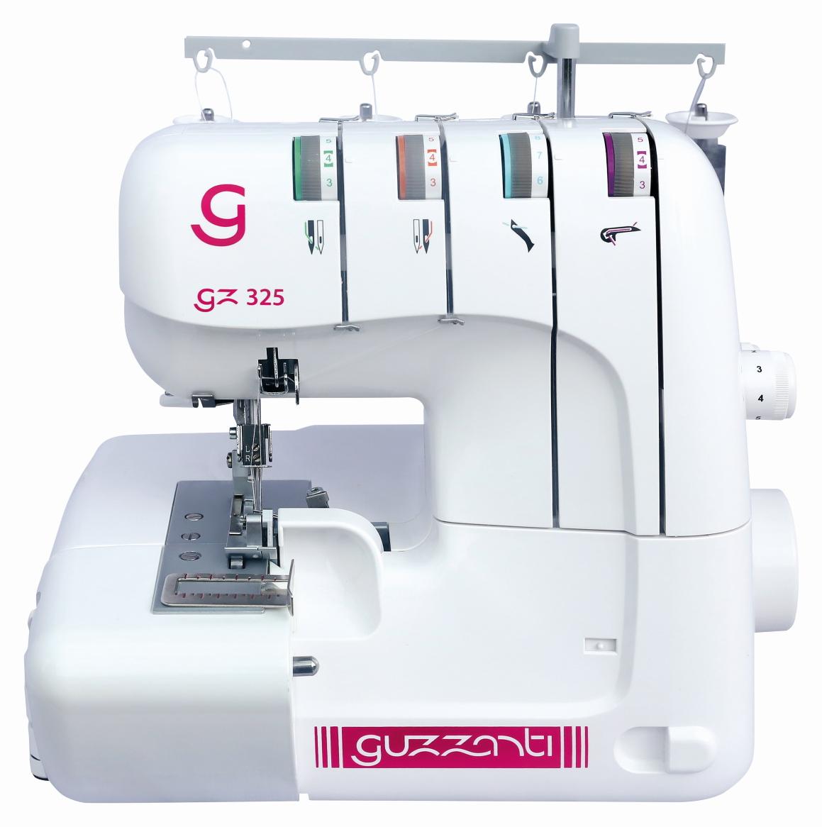 Guzzanti GZ 325, Weiß, Overlock-Nähmaschine, Overlock, Sägen, Elektro, 100 W, 320 mm