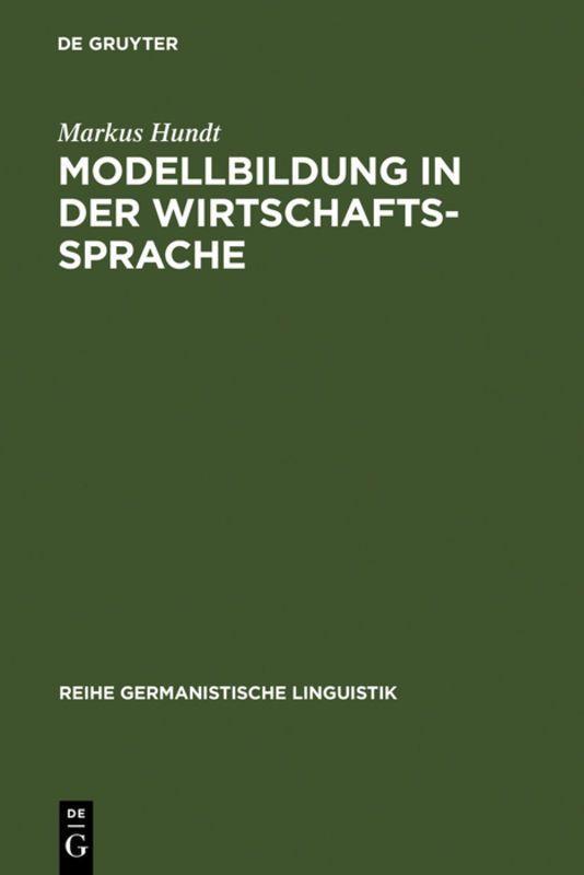 Sonstige Verlage Modellbildung in der Wirtschaftssprache