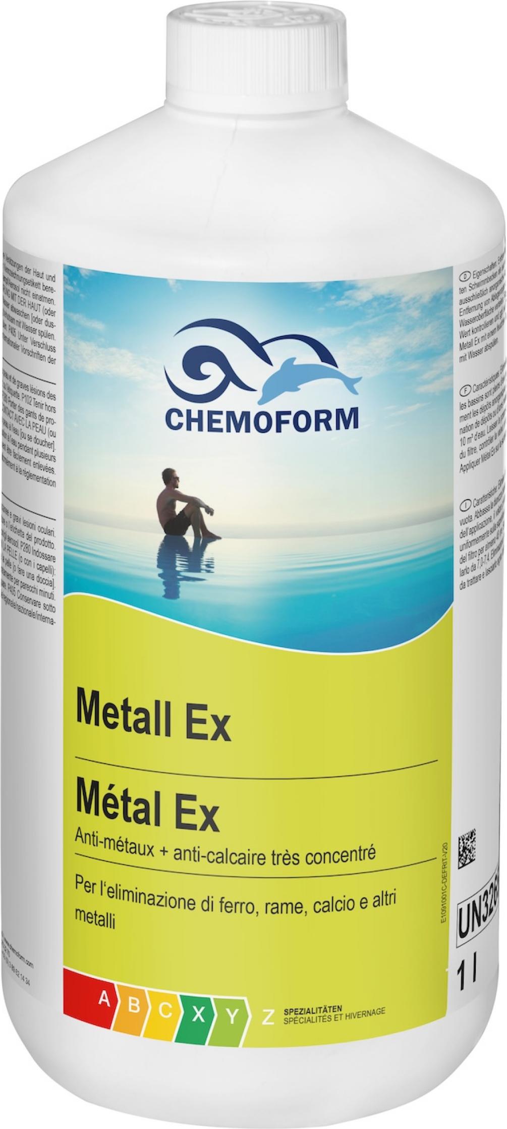 Chemoform Metall Ex 1 l Entfernung von Metallionen im Wasser Eisenentfernung 1091001C