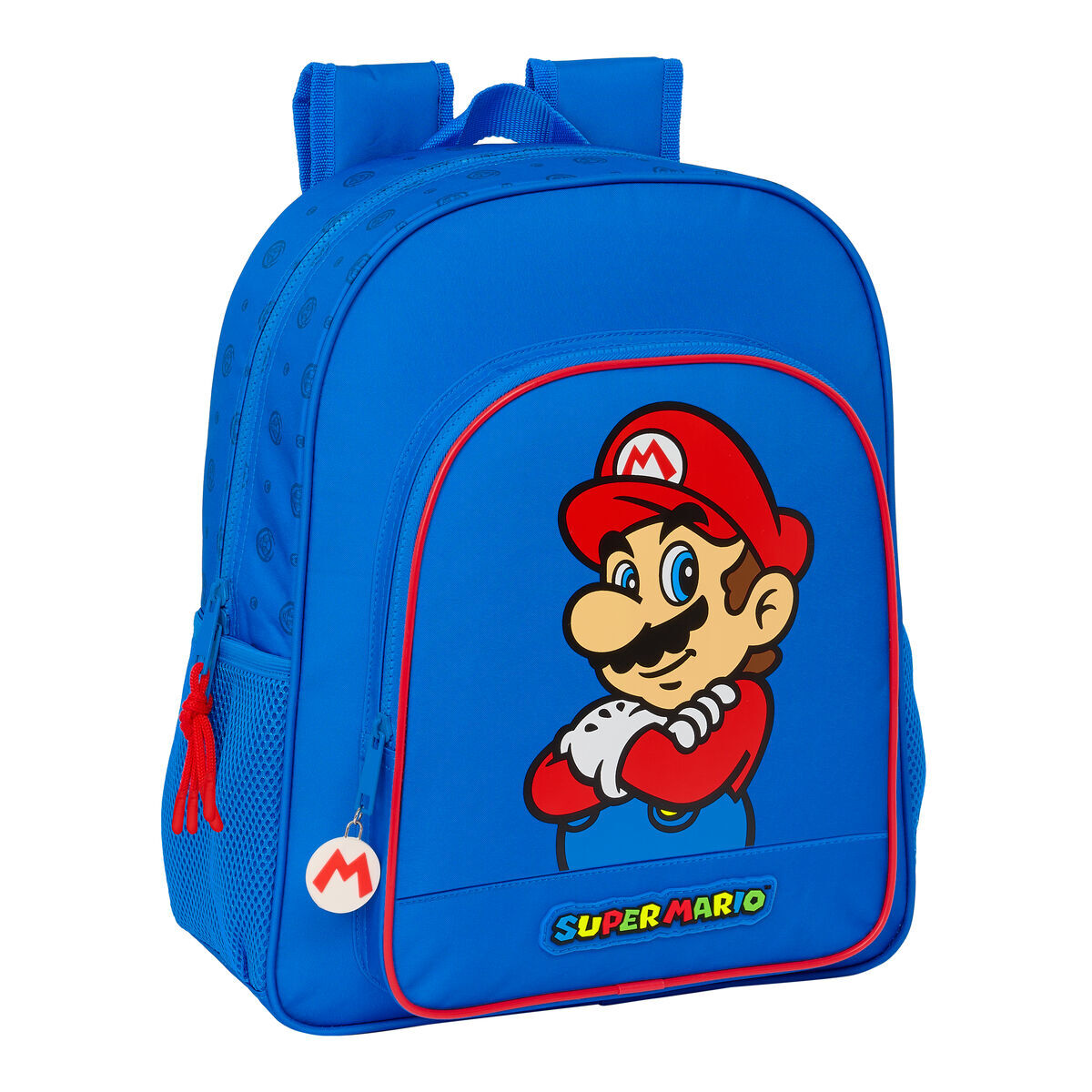 SAFTA, S.A. Safta Junior 38 Cm Super Mario Play Rucksack Blau Blau One Size 612371640