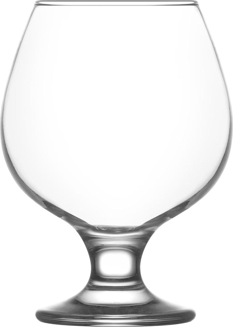 Glas Misket, LAV, Glas, für Brandy, 390 ml, 64x124 mm, Packung 6 Stk. LV-MIS568F x 6