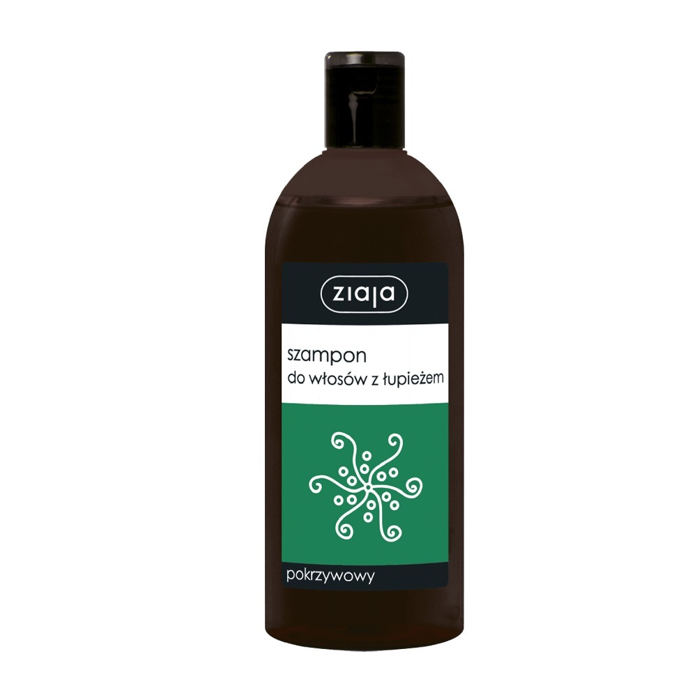 Ziaja Szampon do wosów z upieem pokrzywowy, 500ml