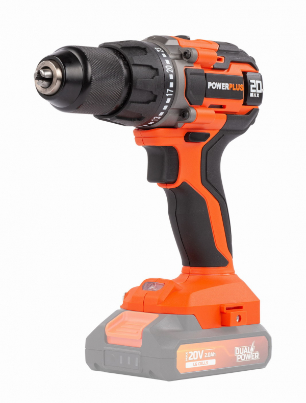 Bohrmaschine mit Schraubfunktion Powerplus Dual Power Powdp15100