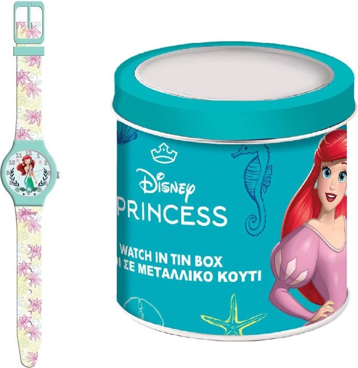 Montre Enfant Malá morská víla LITTLE MARMAID - TIN BOX Ø 33 mm