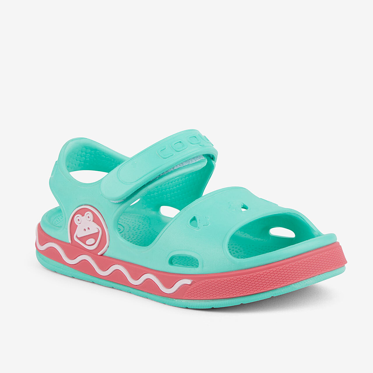 Coqui Children's Sandals Coqui Fobee 8852 Mint/New Rouge - 34/35