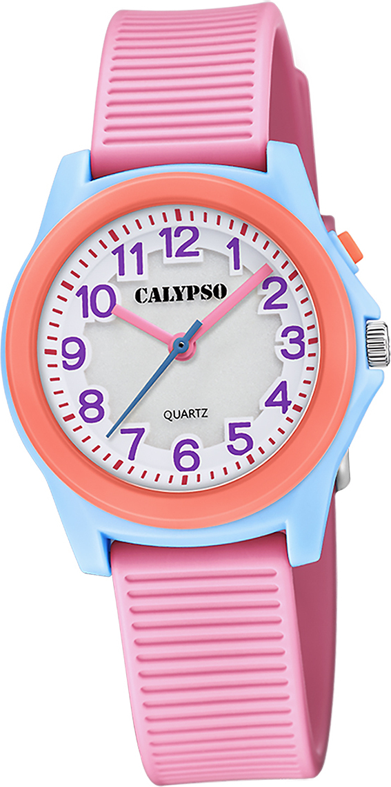 Detské hodinky Calypso plastové ružové Náramkové hodinky Calypso Junior D2UK5823/2