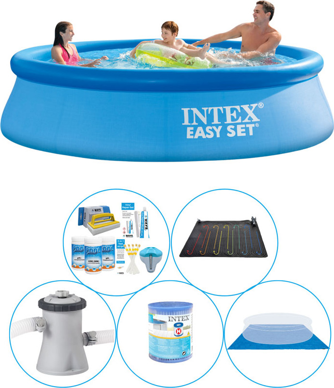 Kombinovaný bazén - 6-dielny - Intex Easy Set Round 305x76 cm