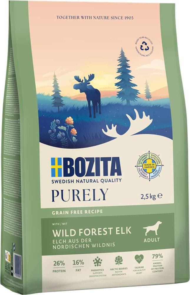 Bozita Dog Purely Elch | 2,5kg 459348