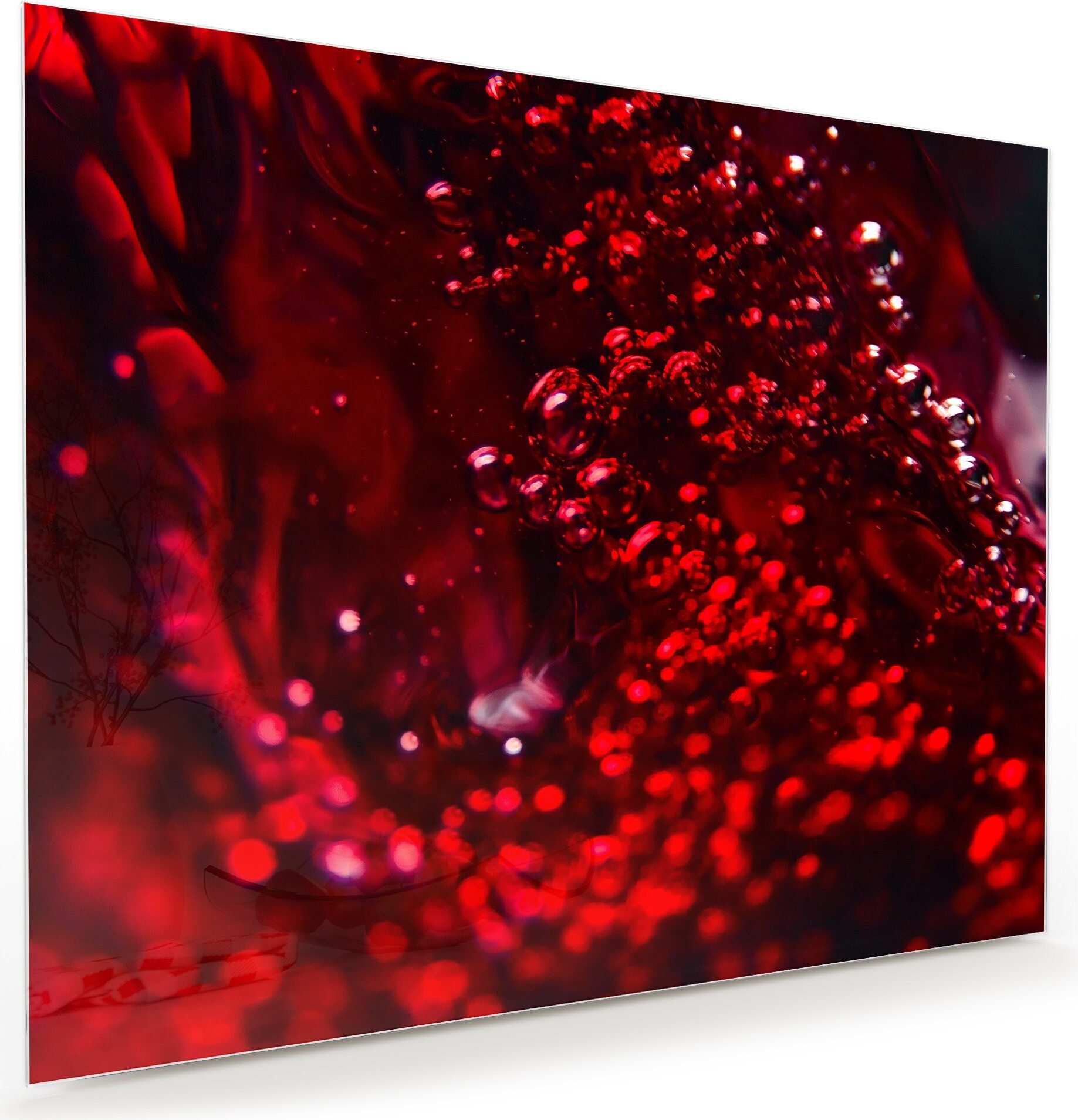 Glasbild Wandbild Rotwein 75x60cm in XXL für | Kaufland.de