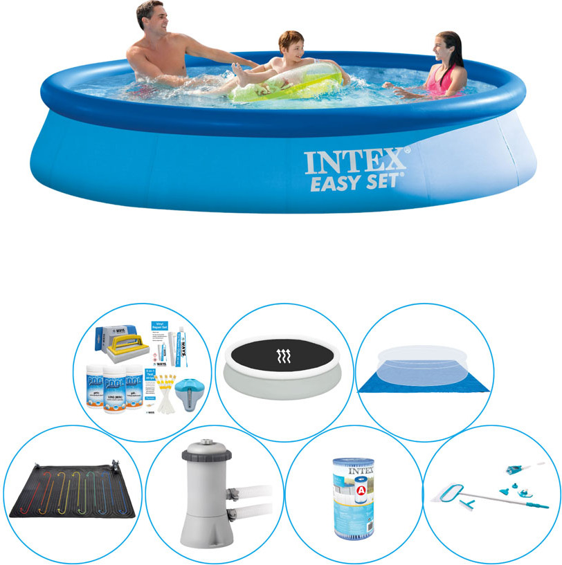 Bazénová súprava Super Set - Intex Easy Set Rund 366x76 cm