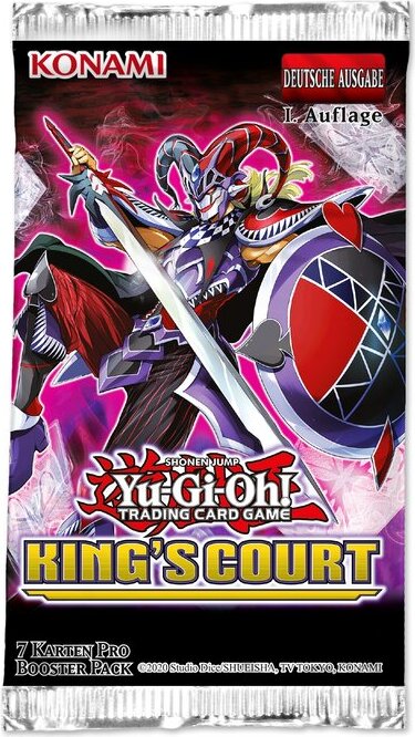 Sonstige Yugioh - King's Court - 1 Booster - Deutsch - 1. Auflage