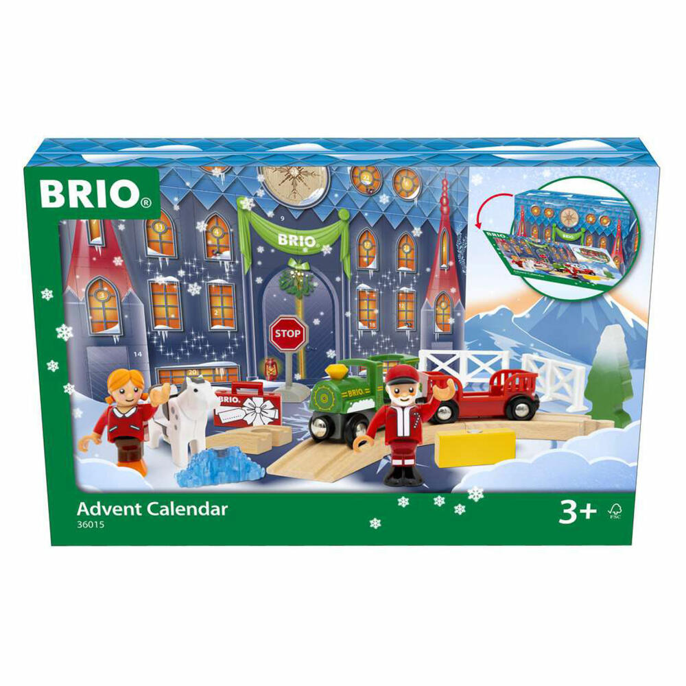 Adventný kalendár (2023) BRIO 63601500