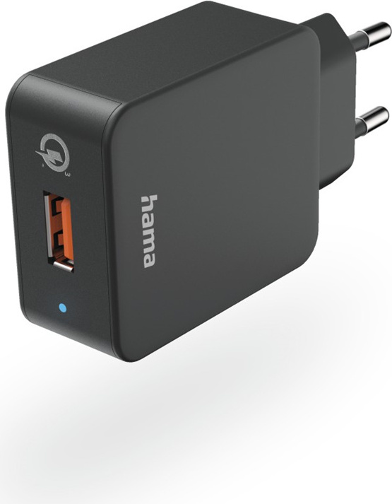 Rýchlonabíjačka, USB-A, 19,5 W, čierna (00201641)