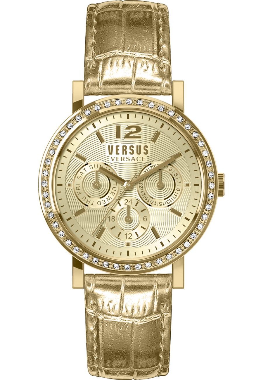 Versus Versace dámske náramkové hodinky MANHASSET zlatej farby VSPOR2419