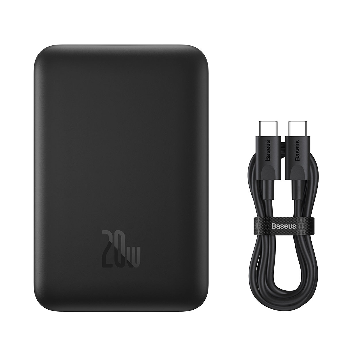 Powerbank Baseus Magnetic Mini 10000mAh 20W (schwarz) PPCX030001