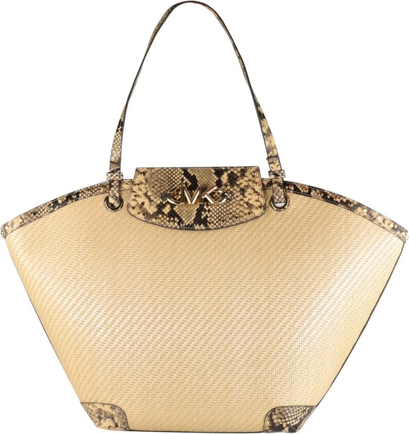 Damen Handtasche Michael Kors 30T1GZYTT4W-NATURAL Braun 26-56 x 38 x 13 cm S0369361