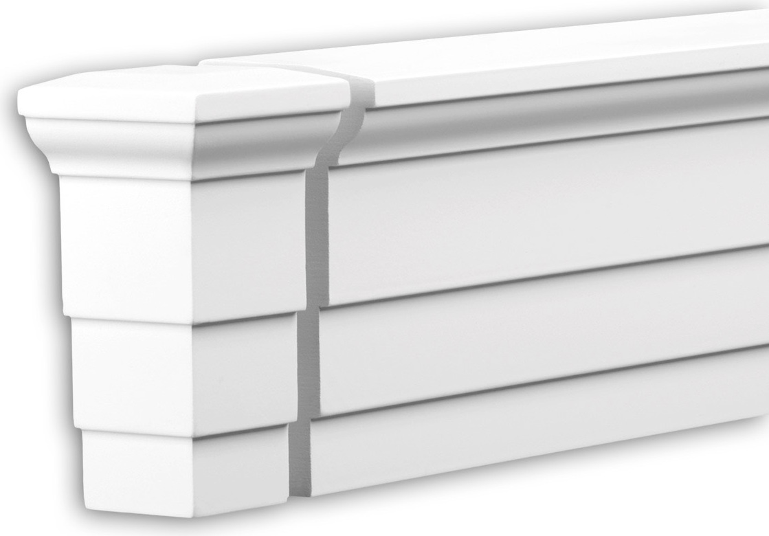 Profhome Decor Profhome 434232 Stirnelement Fassadenstuck Zierelement Fassadenelement