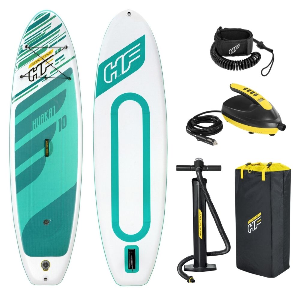 Bestway Sup Board - Hydro Force - HuaKa'i Set a elektrická vzduchová pumpa SUP 12V