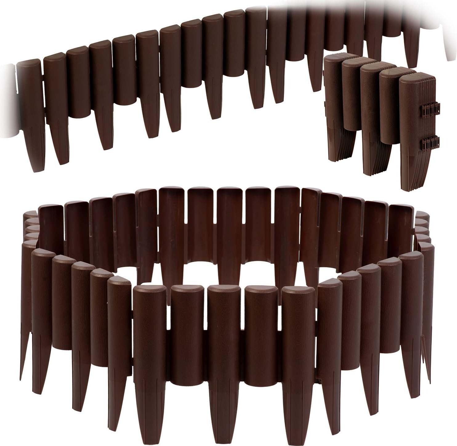 B2X Plonos Gartenbeet 220 cm PL-961 braun