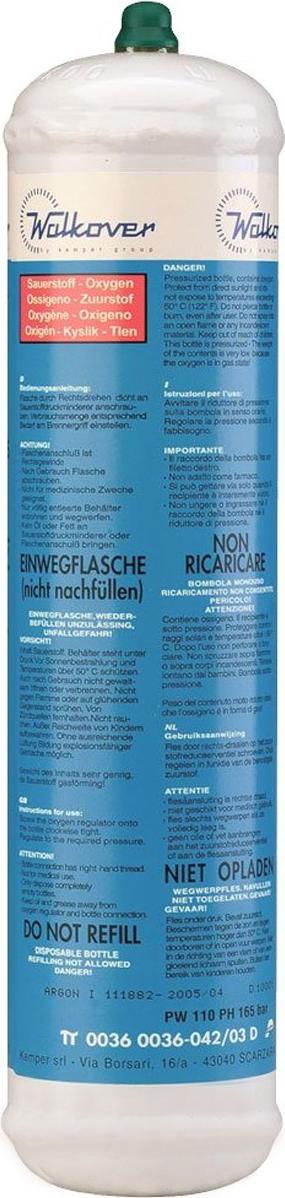 GYS Sauerstoffflasche, 110L, nicht nachfüllbar 3xtlen