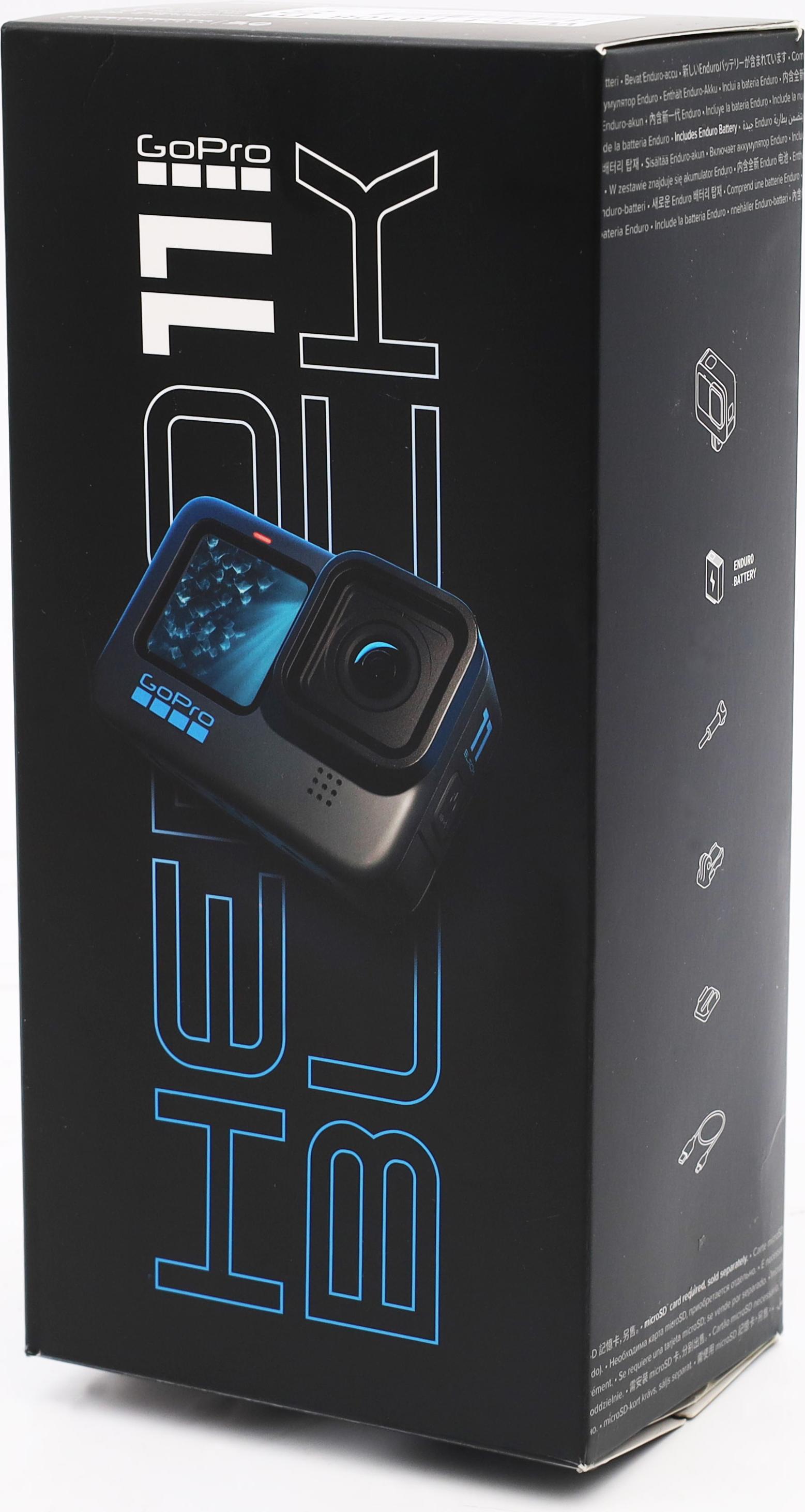 GoPro HERO11 Black wasserdichte Action-Kamera 5,3K60 Ultra HD-Video 27MP CHDHX-112-RW