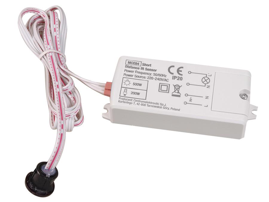 Maclean Mini-Sensor Bewegungsmelder Bewegungssensor für Möbel Sensor Türbewegung 5A MCE84