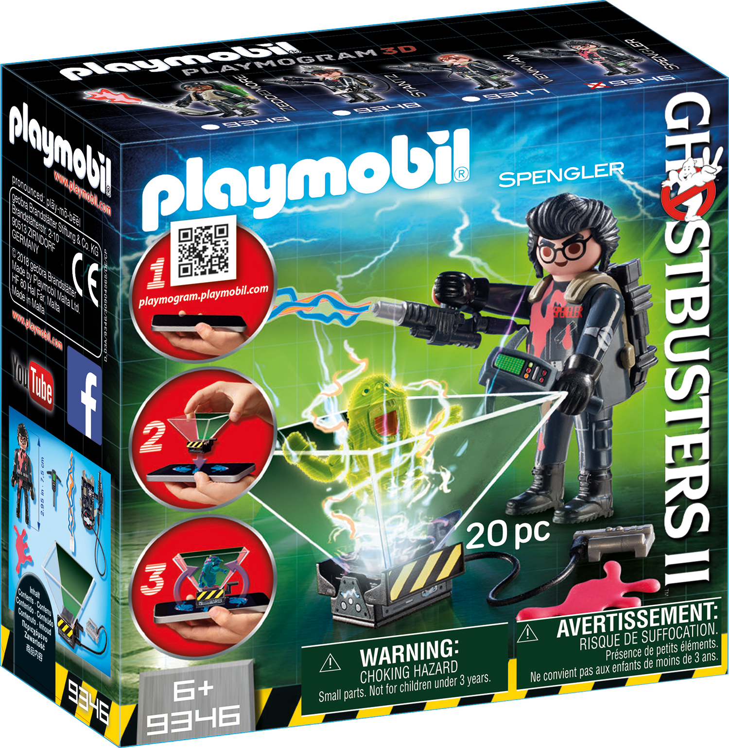 PLAYMOBIL 9346 Geisterjäger Egon Spengler