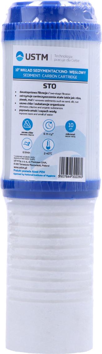 USTM 10" Sediment-Carbon-Einsatz