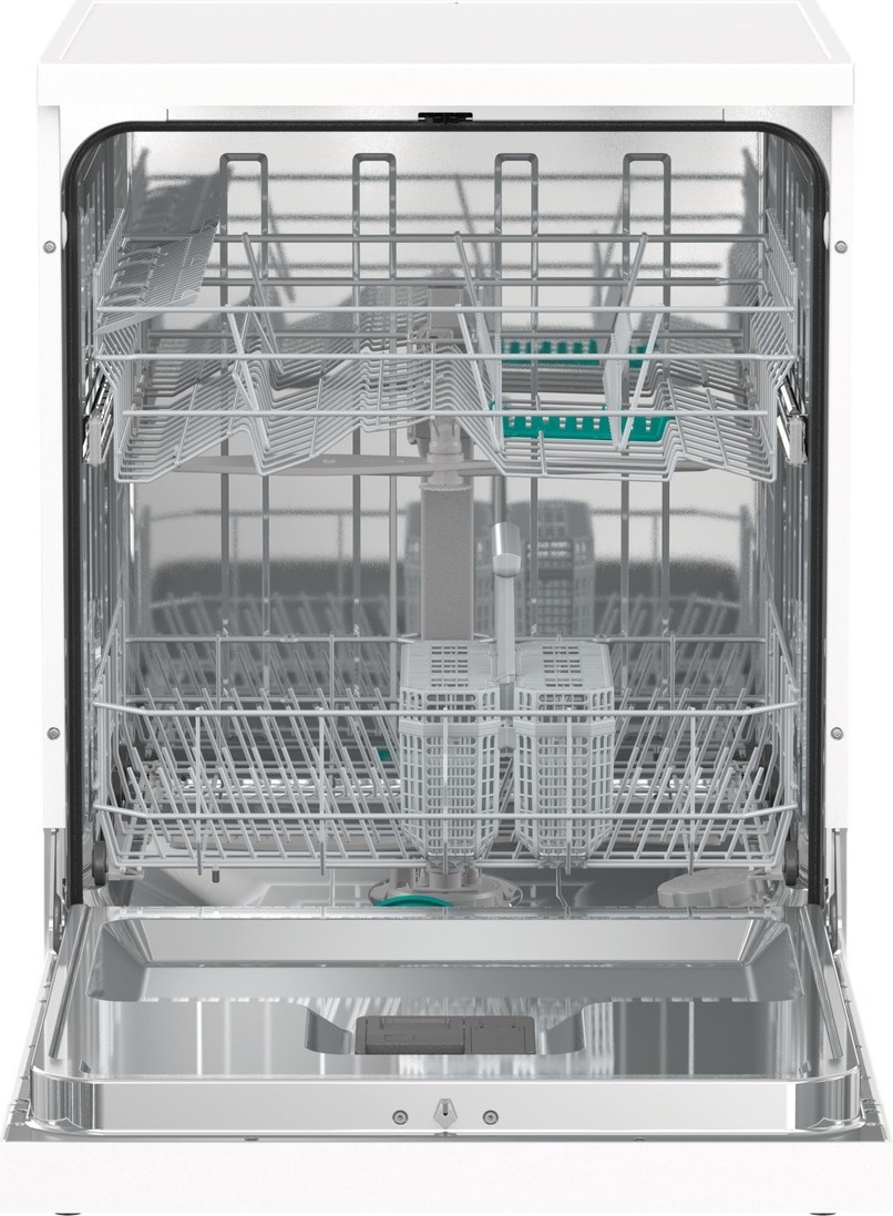 Gorenje GS642E90W Geschirrspüler freistehend mit TouchControl, 60cm, Weiß