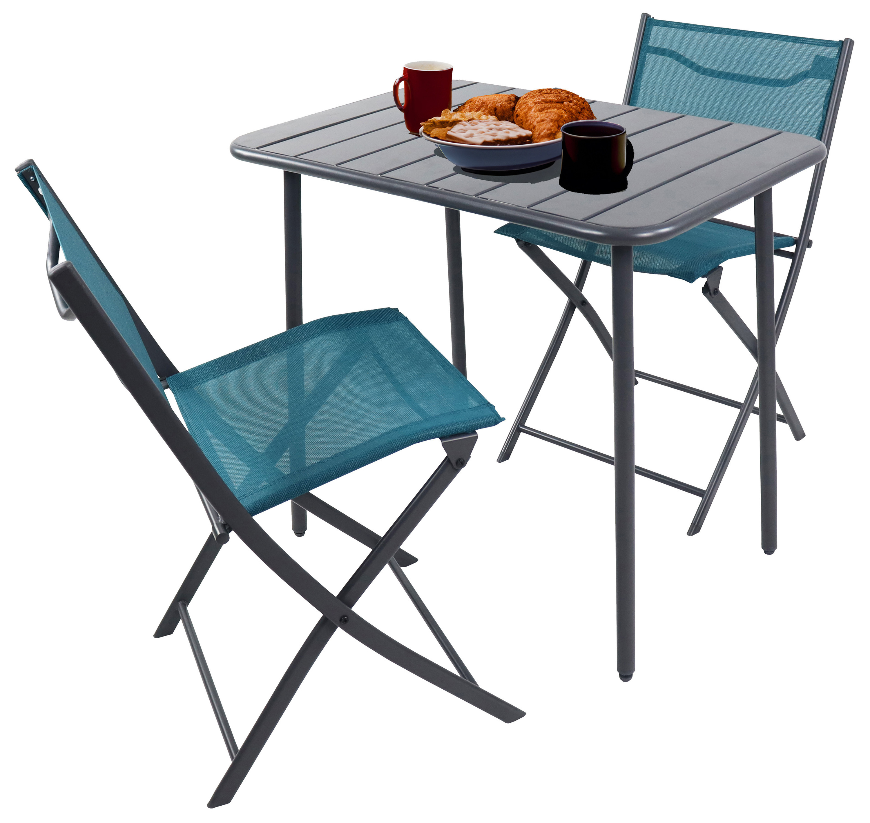 3 ks. Bistro set Balkónový set Záhradný set Kovový Sumila