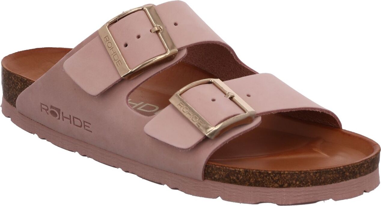 Rohde Hausschuhe Pantoletten Leder 5650/44