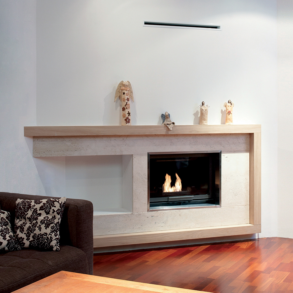 Liatinový krb Oliwia 16 kW Ø 200 zdvih
