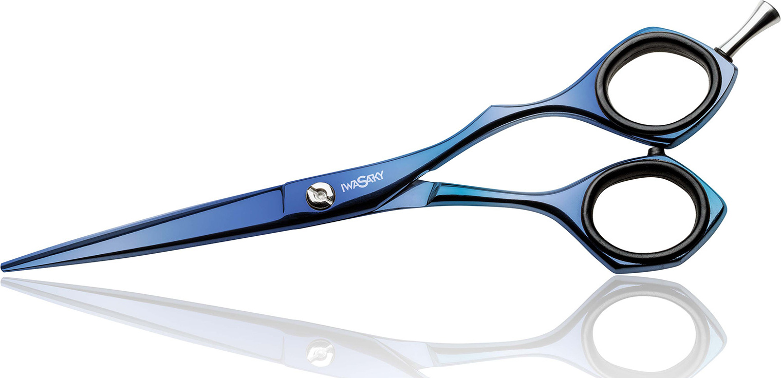 TI-RH 5,5" Friseurschere – Titan Multicolour, 14cm Profi-Haarschneideschere Mit Feineinstellschraube