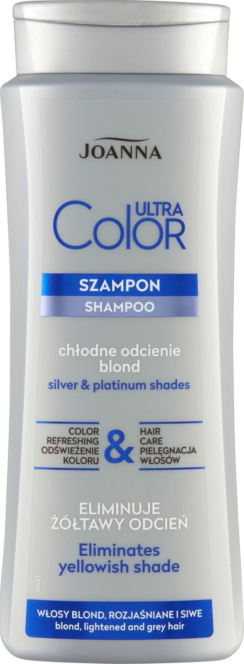 Joanna, Šampón pre blond farbené a sivé vlasy, 400 ml