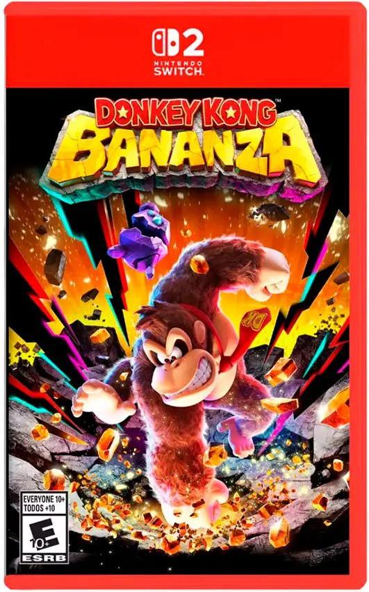 Nintendo Donkey Kong Bananza, Switch 2, Nintendo Switch 2, Režim multiplayer, Fyzické médiá
