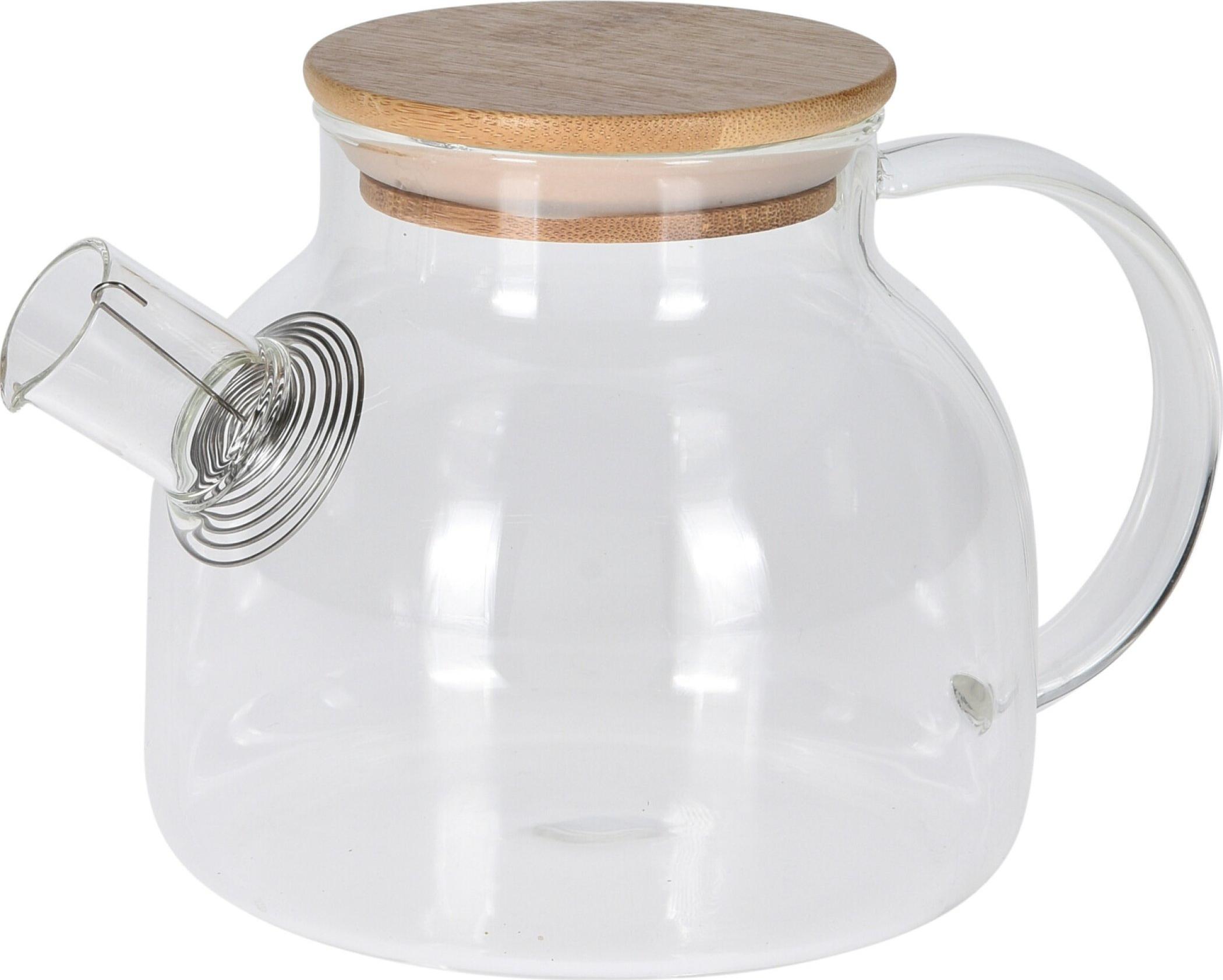 Wilmax Théière Blanche 1,6 L En Porcelaine - Pichet Élégant Pour Thé Et Boissons Chaudes
