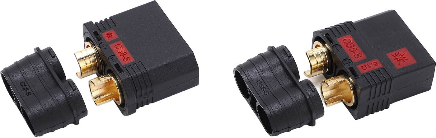 Cocosity QS8 Stecker,QS8 Stecker Bulk,QS8 Stecker männlich und weiblich,QS8 Stecker,QS8 Stecker Kit,RC Auto Teil