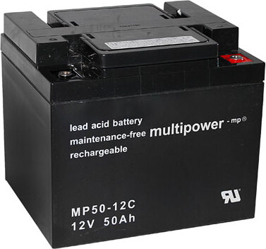 Multipower MP50-12C / 12V 50Ah Blei Akku Zyklentyp
