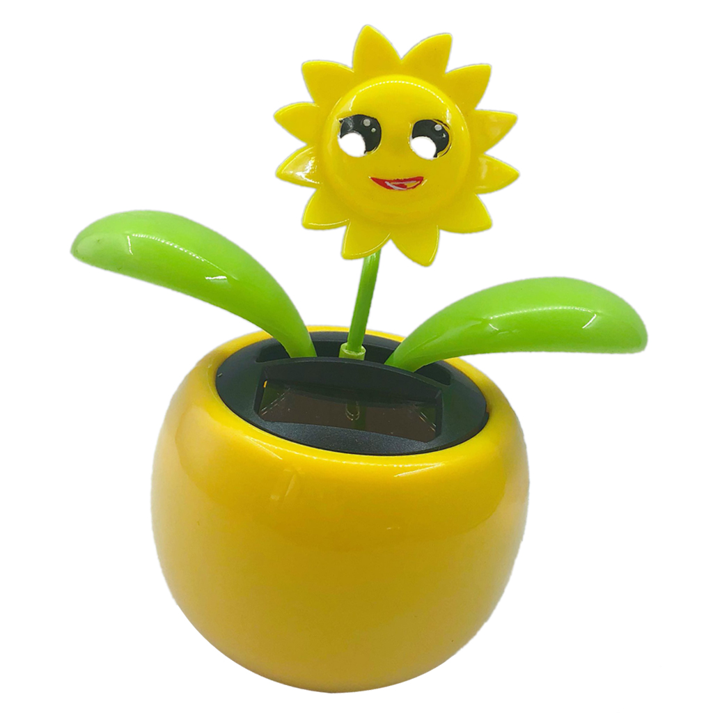 TLM Toys Solar Wackelfigur,wackelfigur Solar Solarbetriebene Tanzende Blume,wackelblume Wackelblume Blume Dekoration Solarblume,Auto Wackelfigur Für Auto Haus Und Bür