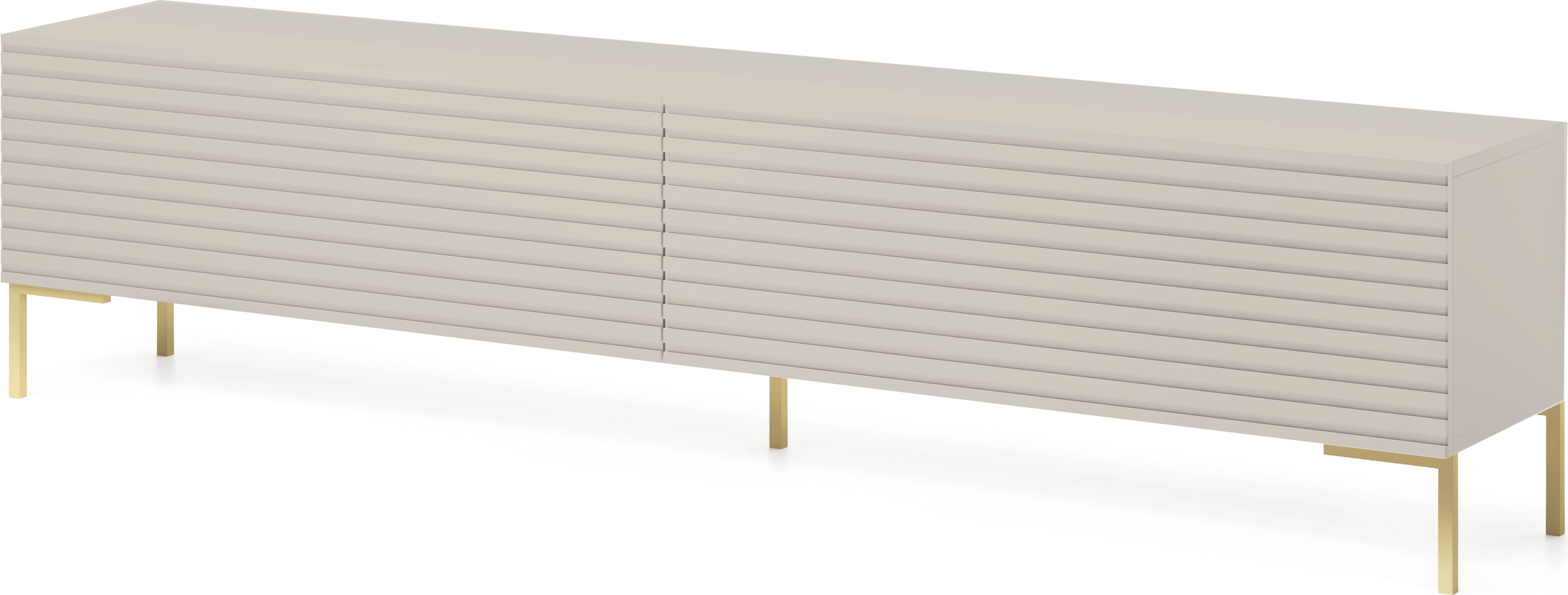 Selsey LAMMELO - TV-Möbel - 175 cm - Beige