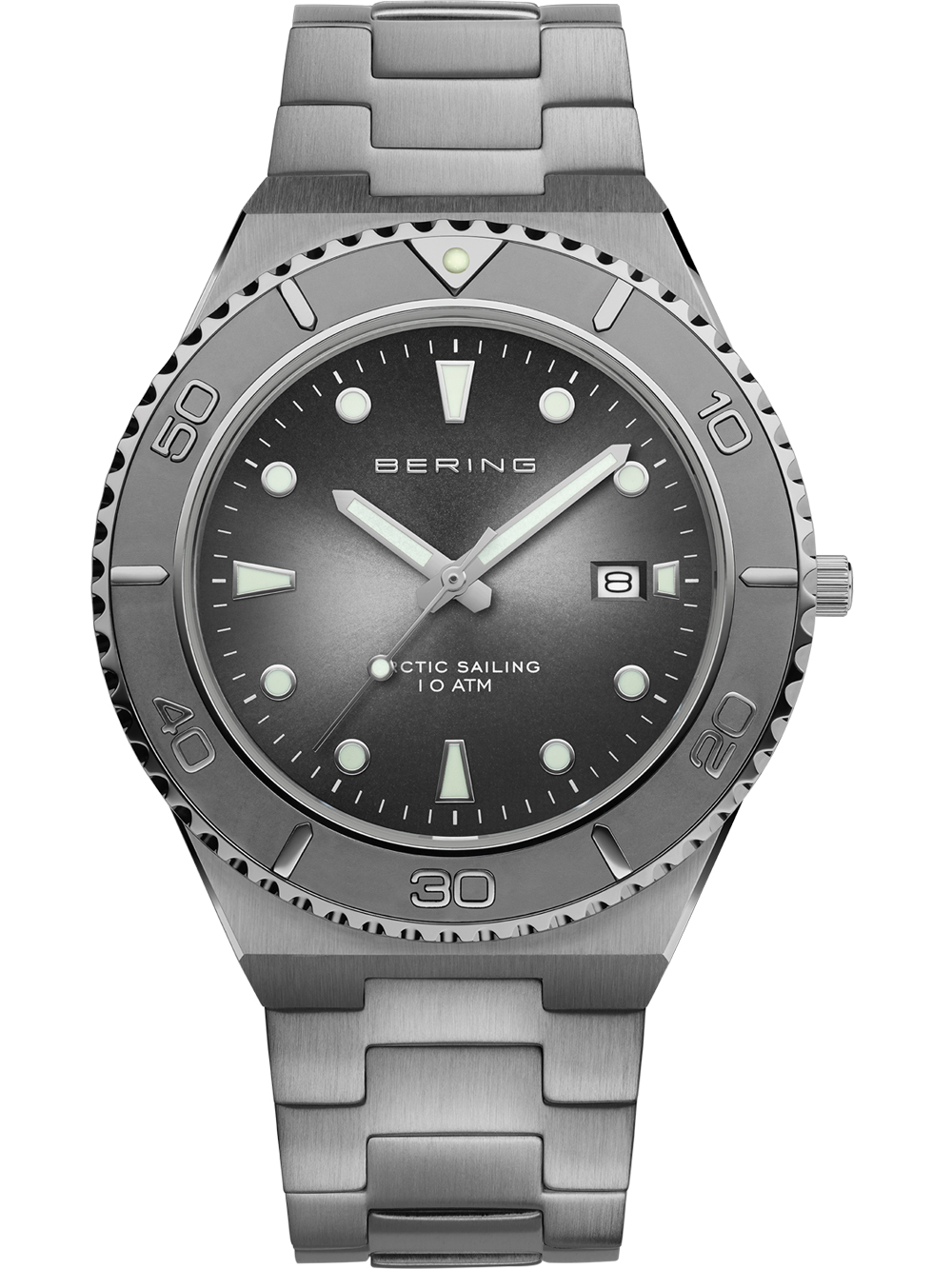 Bering Bering Herren Quarzuhr Classic Grau 18940-777