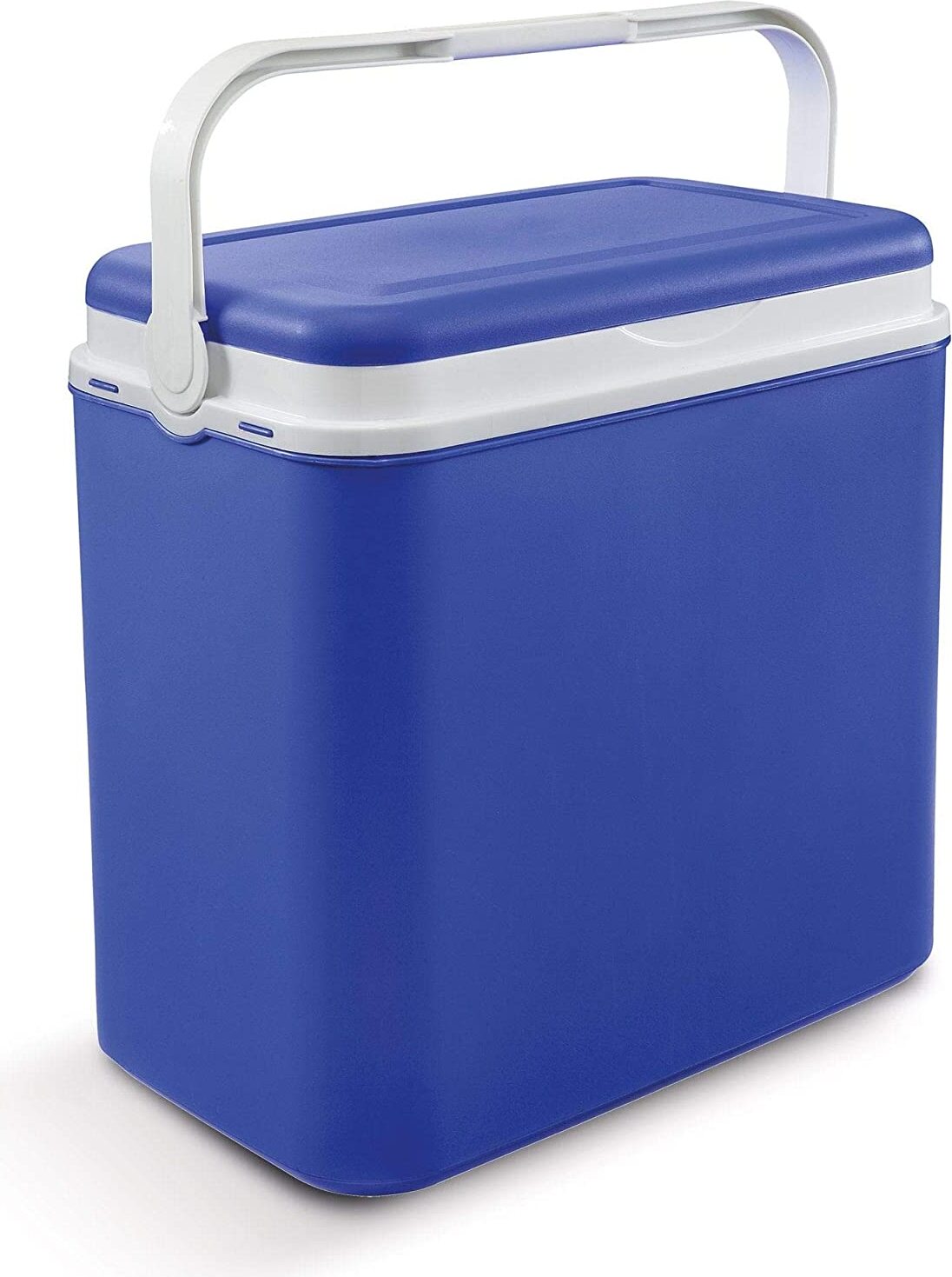 Kreher Technik Kühlbox | Passive Kühlbox | Kühltasche 24 Liter, Farbe: Blau 72381