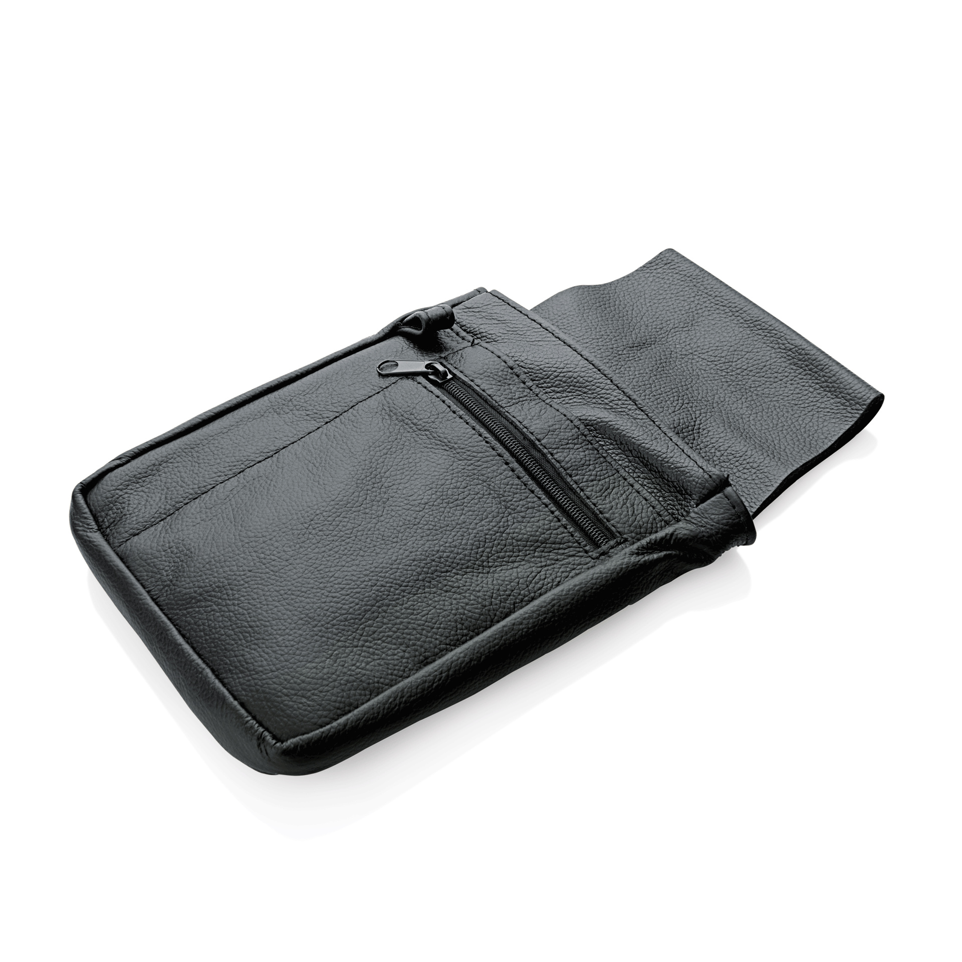 WAS Germany Revolvertasche Kellnertasche schwarz Leder 199
