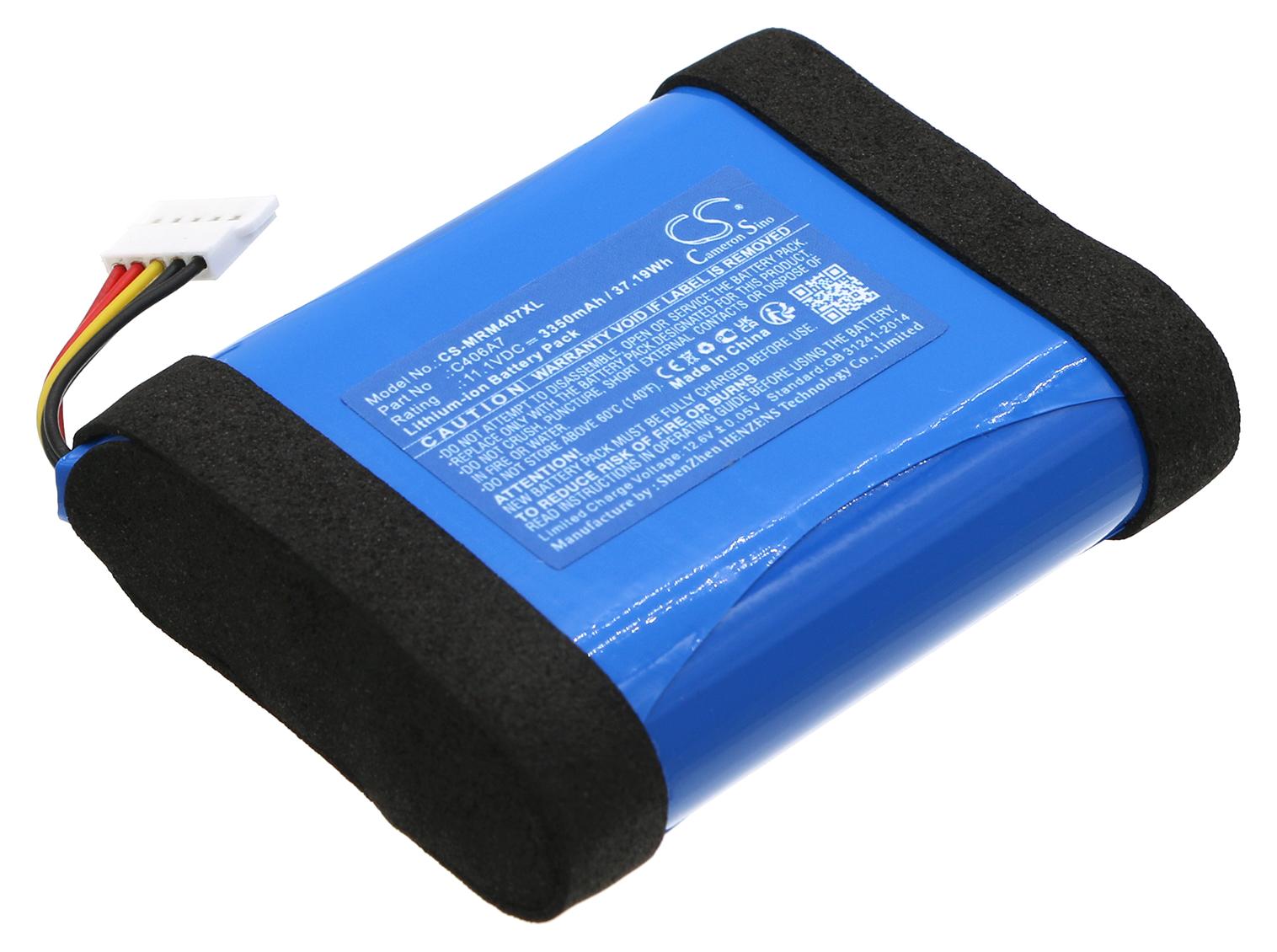 TECHTEK Akku Kompatibel mit [Marshall] Middleton Ersetzt C406A1, für C406A7