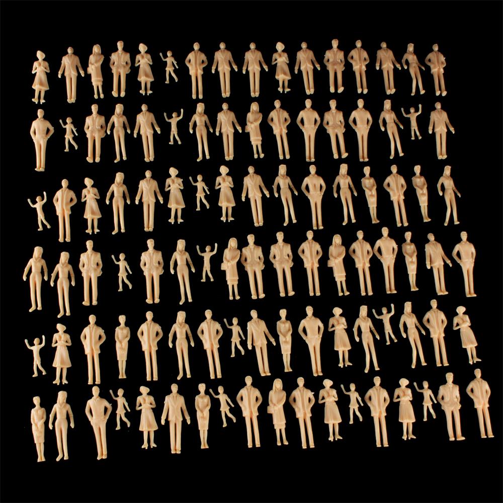 Gutshof miniaturen Stehende Modellbau Figuren 1:35 | Miniaturfiguren (100 Stück) #G5BB72-C16