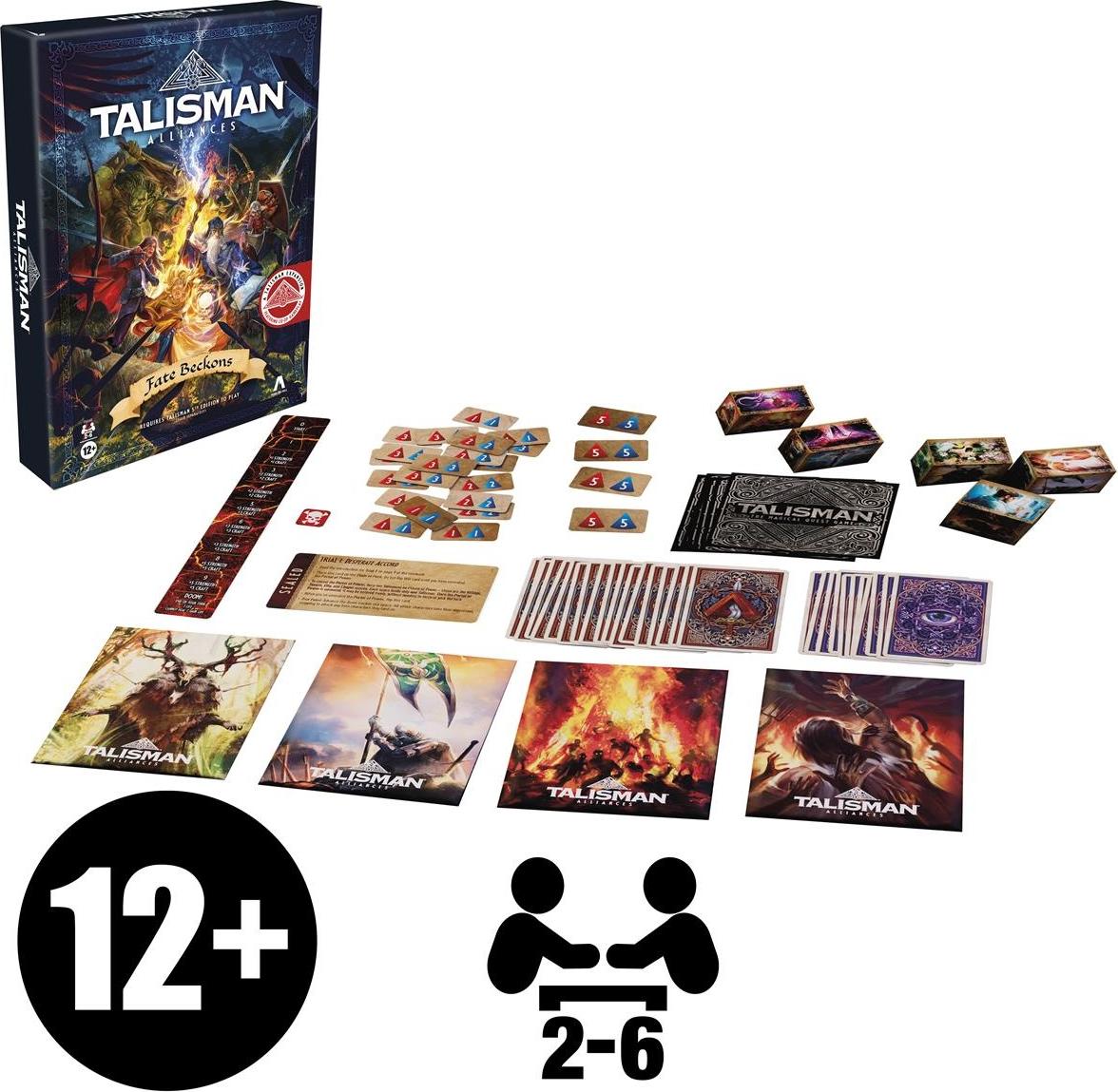 Hasbro Talisman: Alliances Brettspiel-Erweiterung Fate Beckons *EN*