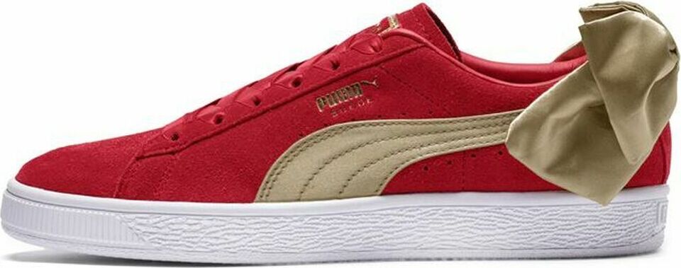 Dámske voľnočasové tenisky Puma Sportswear Suede Bow Varsity Red - 36
