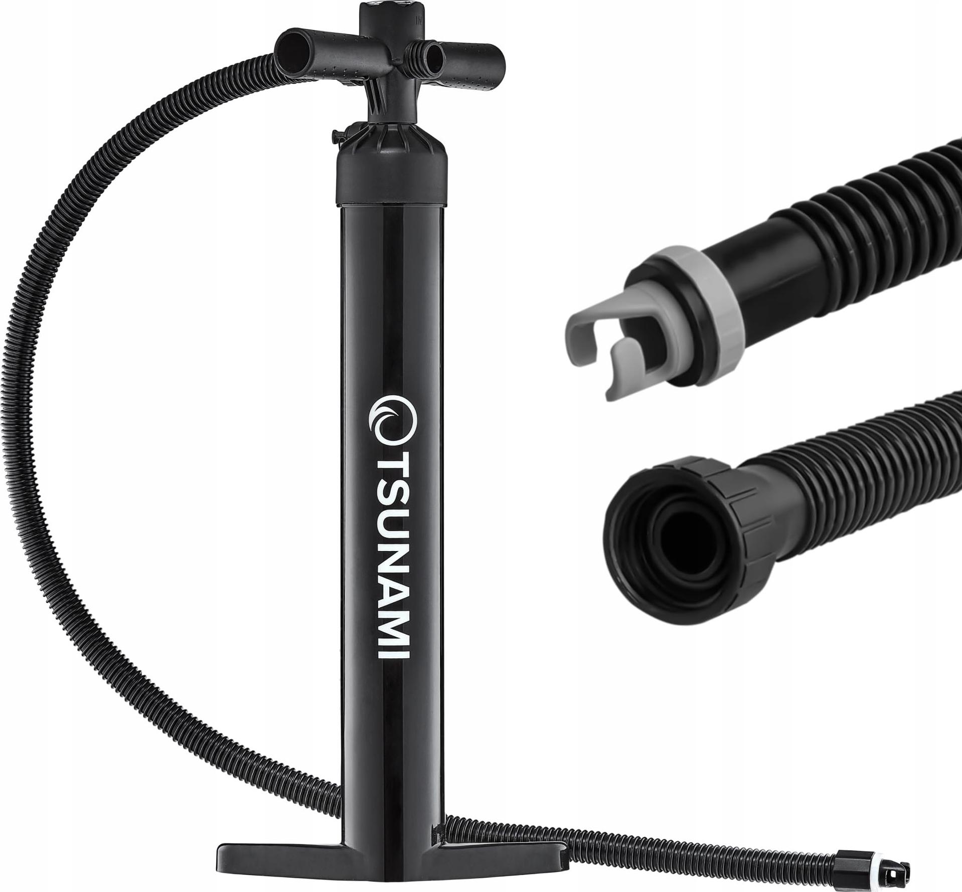 4fizjo TSUNAMI SUP-Handpumpe, max. 2 Bar (29 PSI), Doppelt wirkend, High Volume