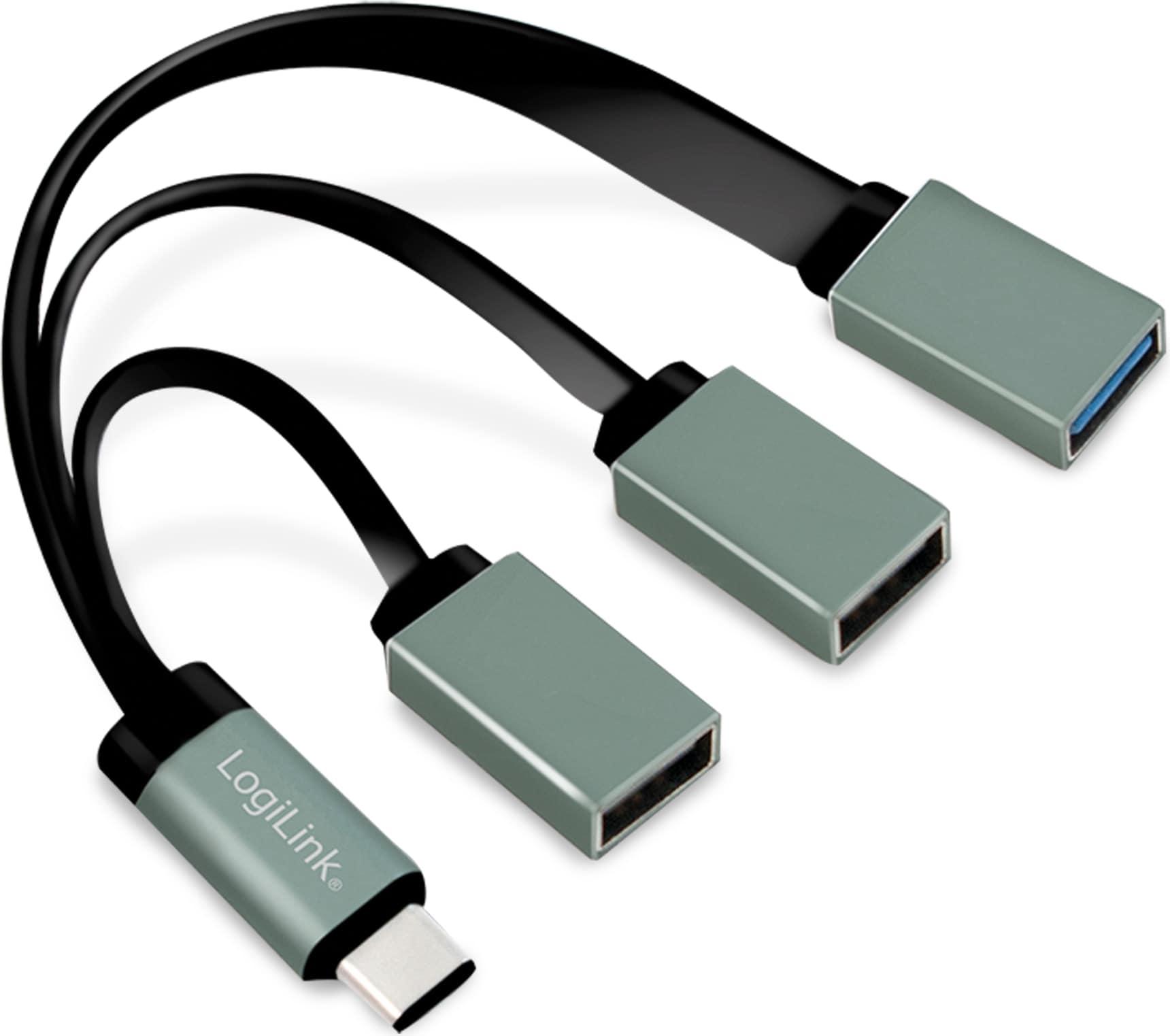 Logilink USB 3.1 HUB 3-portový kábel typu C HUB
