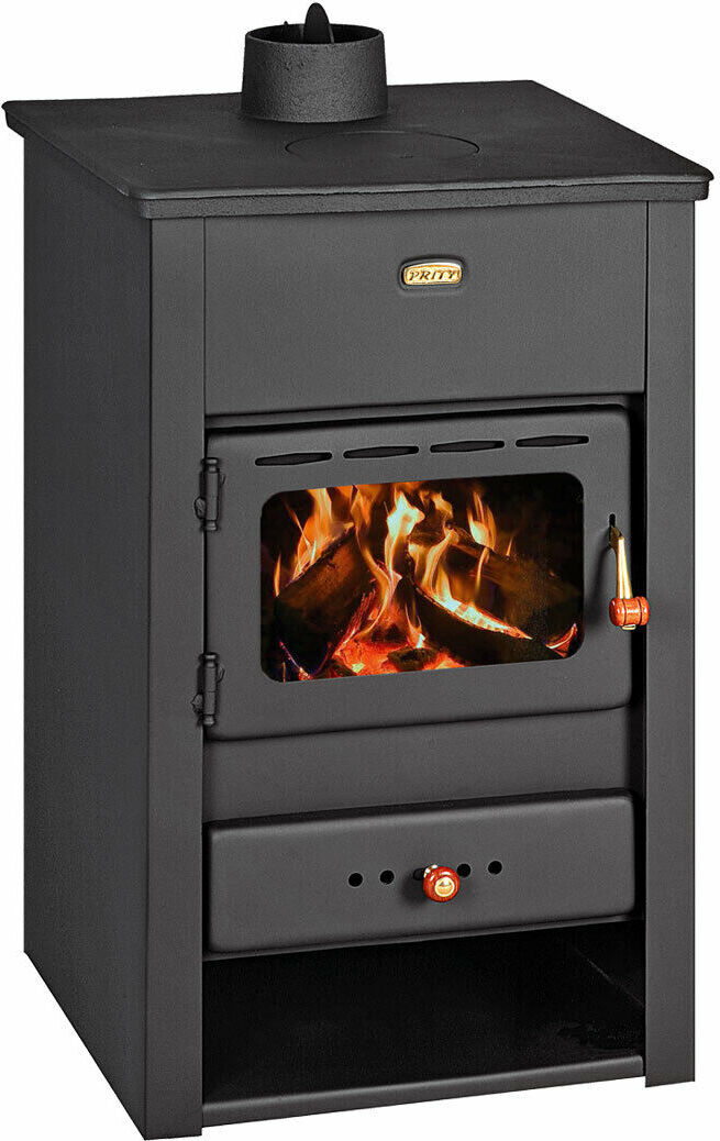 Liatinové kachle Top 10 kW Multi Fuiel Kachle na drevo Prity K2CP